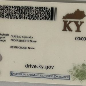 Kentucky Fake ID