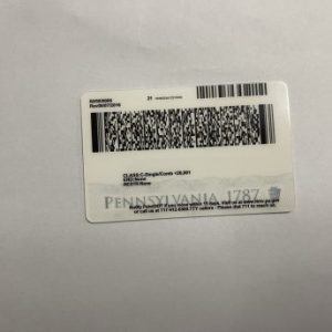Pennsylvania Fake ID