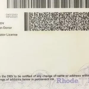 Rhode Island Fake ID
