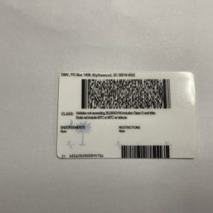 South Carolina Fake ID