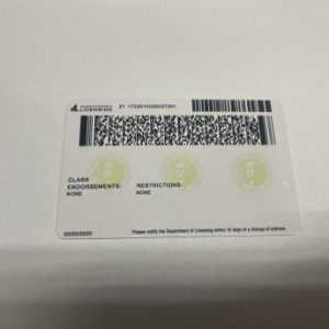Washington Fake ID